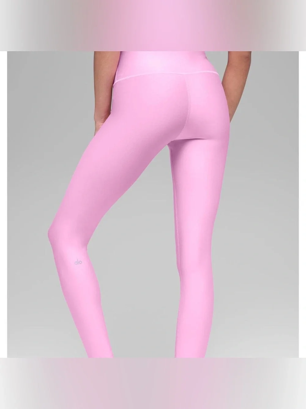 Alo Yoga High Waist Airbrush Legging/Yoga Pants in Candi Heart Pink Size: XXS